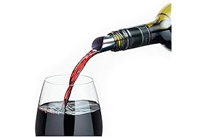 The Original Drop Stop Reusable Pour Spout (10 Pack, Silver)