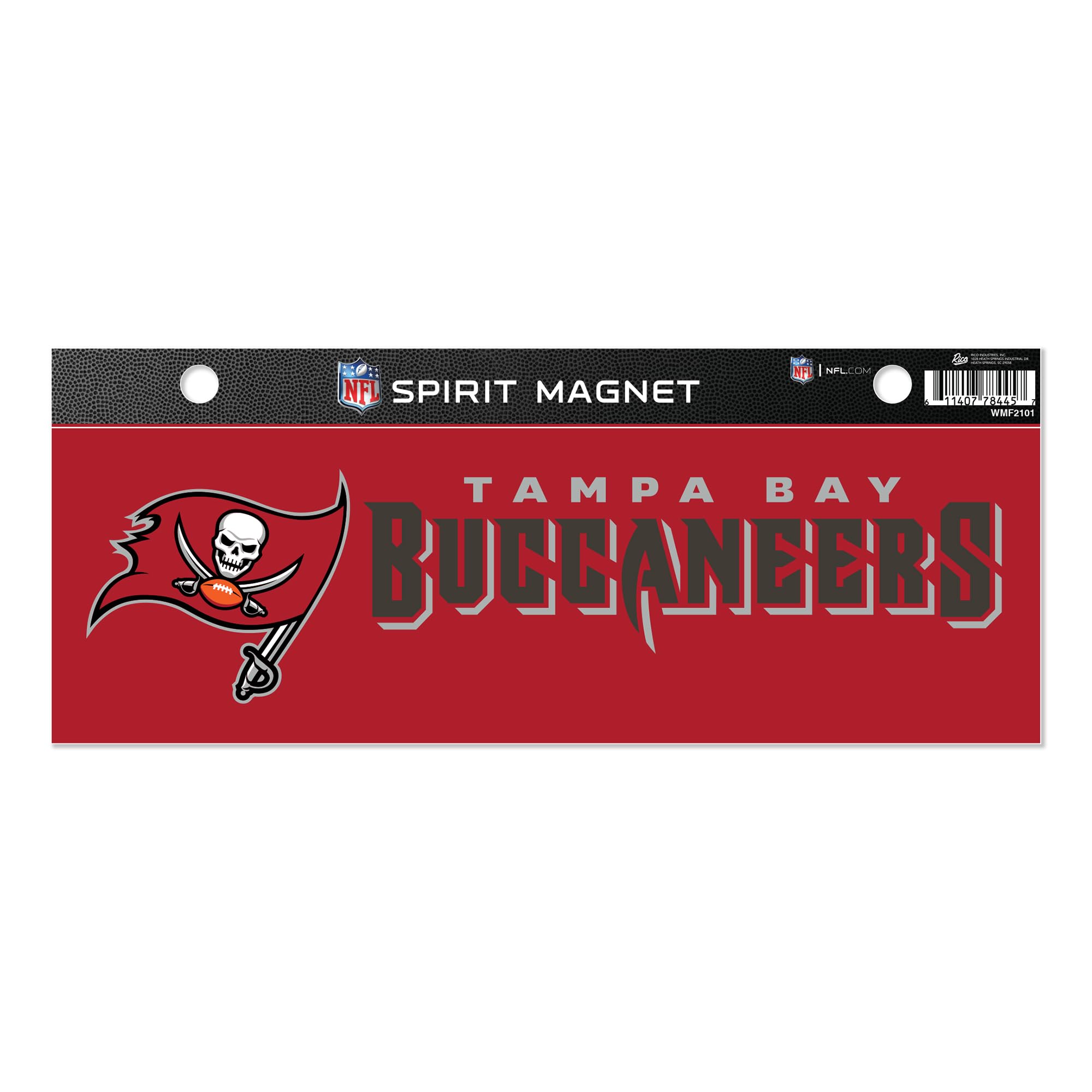 Aimant Tampa Bay Buccaneers pour afficher votre soutien NFL en voiture et intérieur