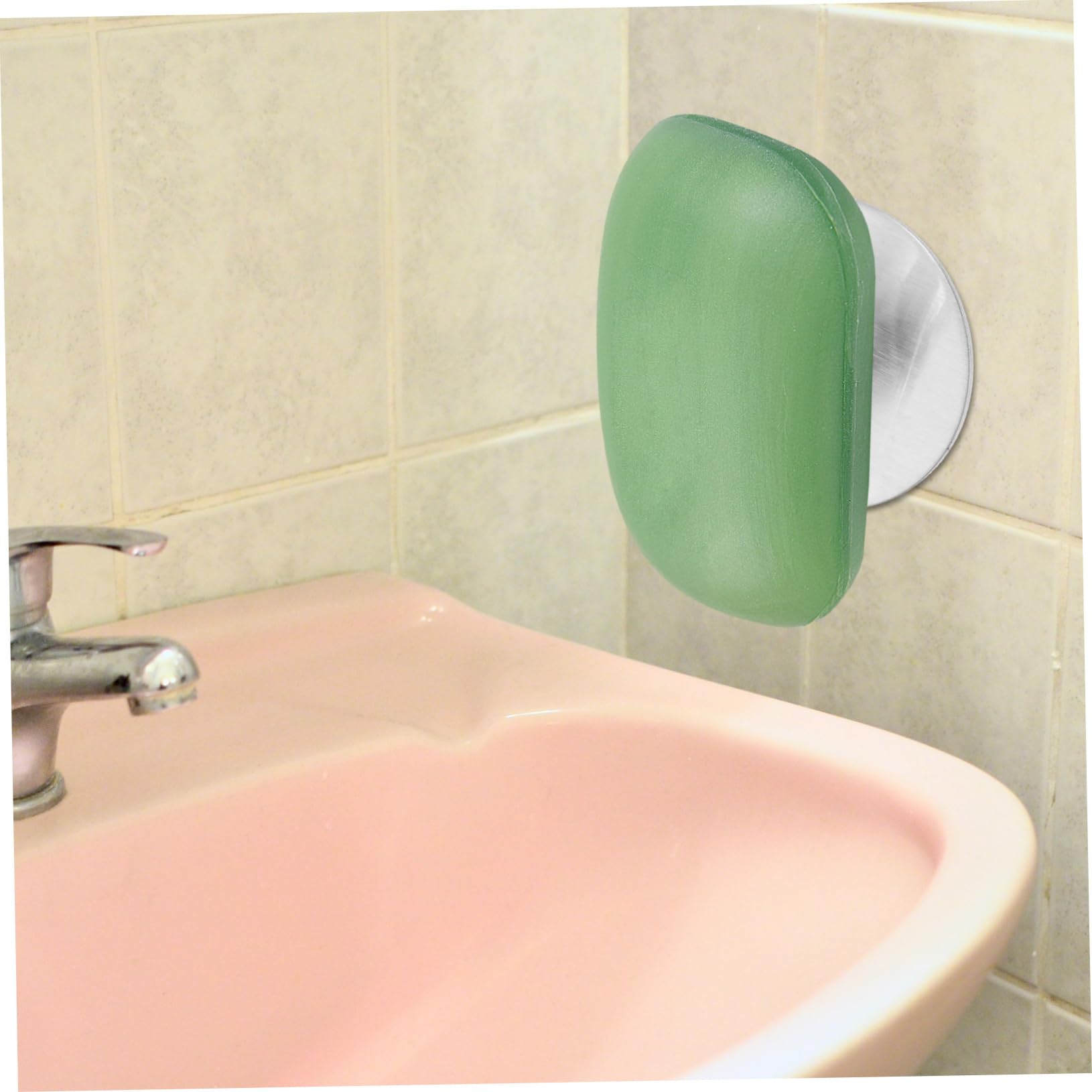 5sätze Edelstahl Magnetischer Seifenhalter Für Badezimmer Wandmontage Ohne Bohren Rostfrei Kreatives Design Für Saubere Und Hygienische Seifenaufbewahrung Silber