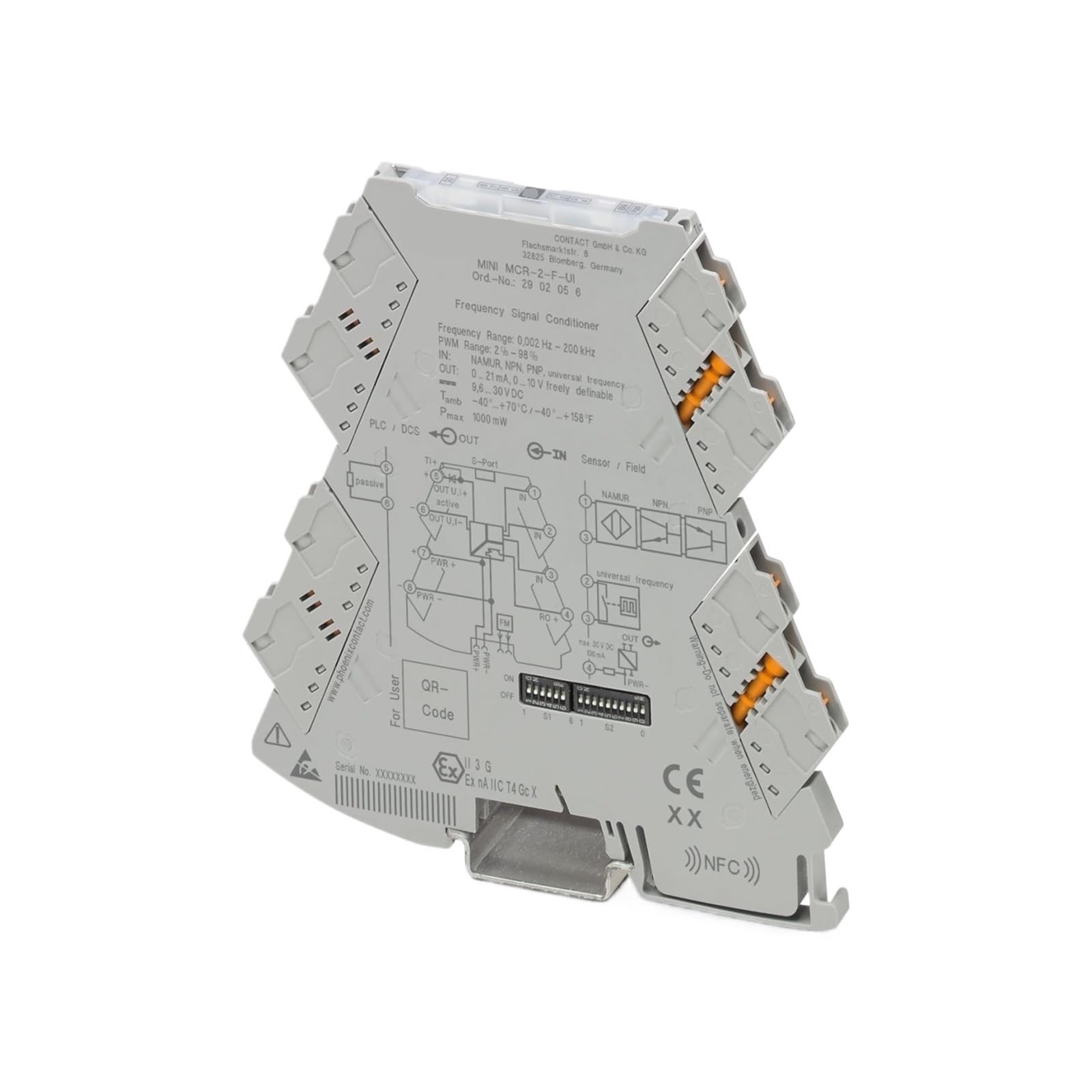 ZVQYSGIW 2902056 MCR-2-F-UI - Frequency measuring transducer