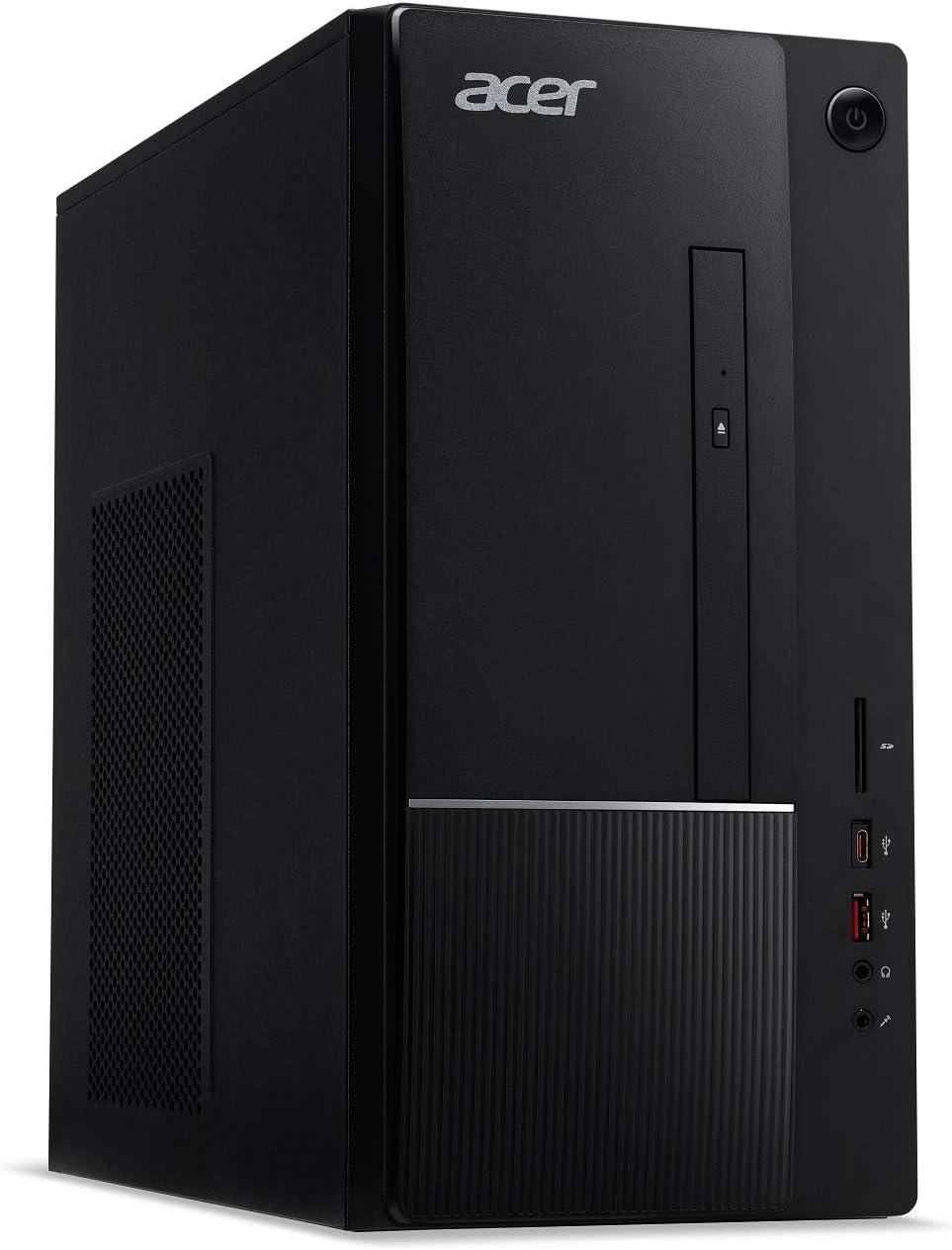 acer Aspire TC-865-UR15 Desktop, 9th Gen Intel Core i5-9400, 8GB DDR4, 512GB SSD, 8X DVD, 802.11ac WiFi, USB 3.1 Type C, Windows 10 Home