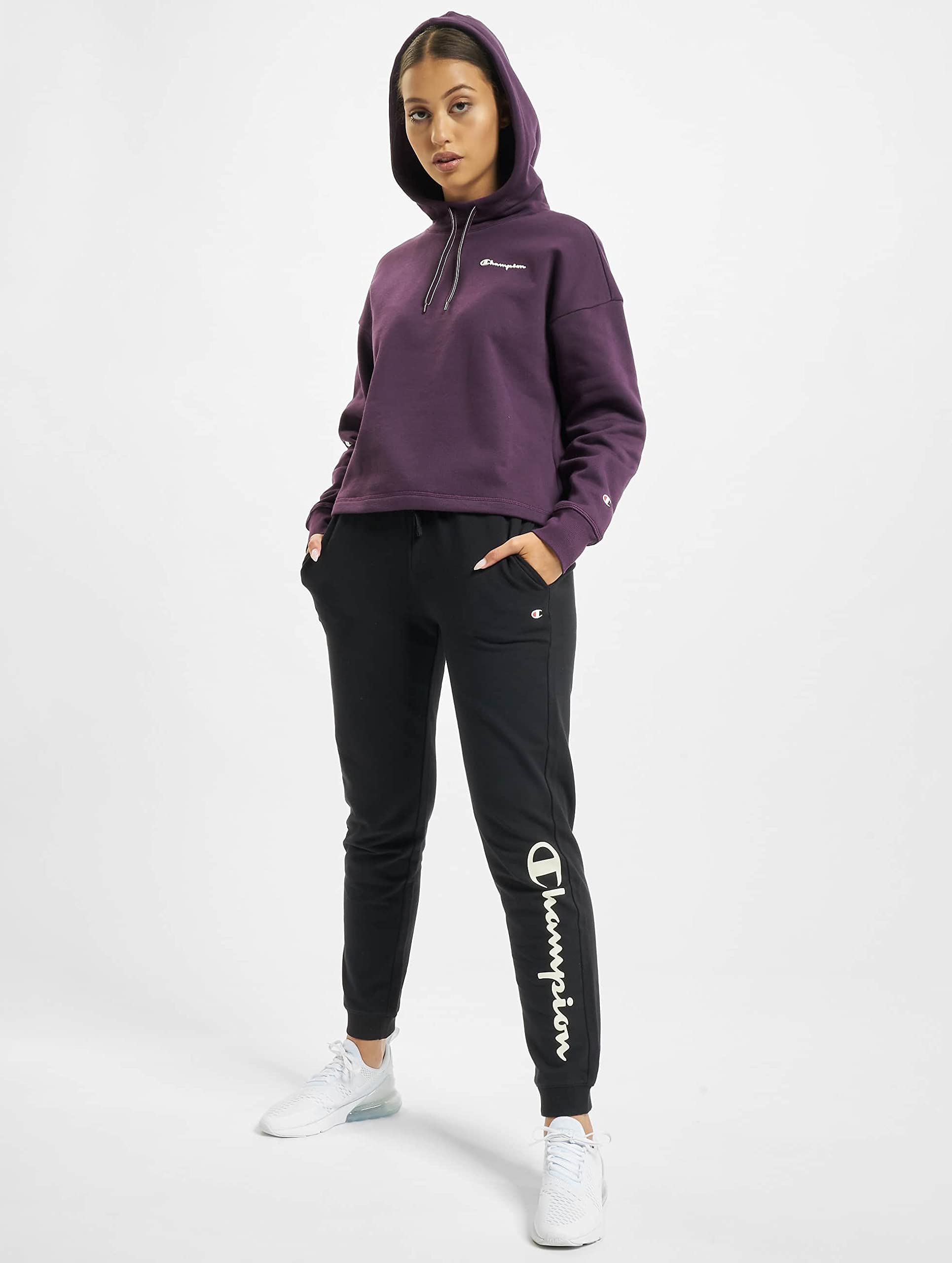 Champion Damska bluza z kapturem Hooded Crop Top 113212