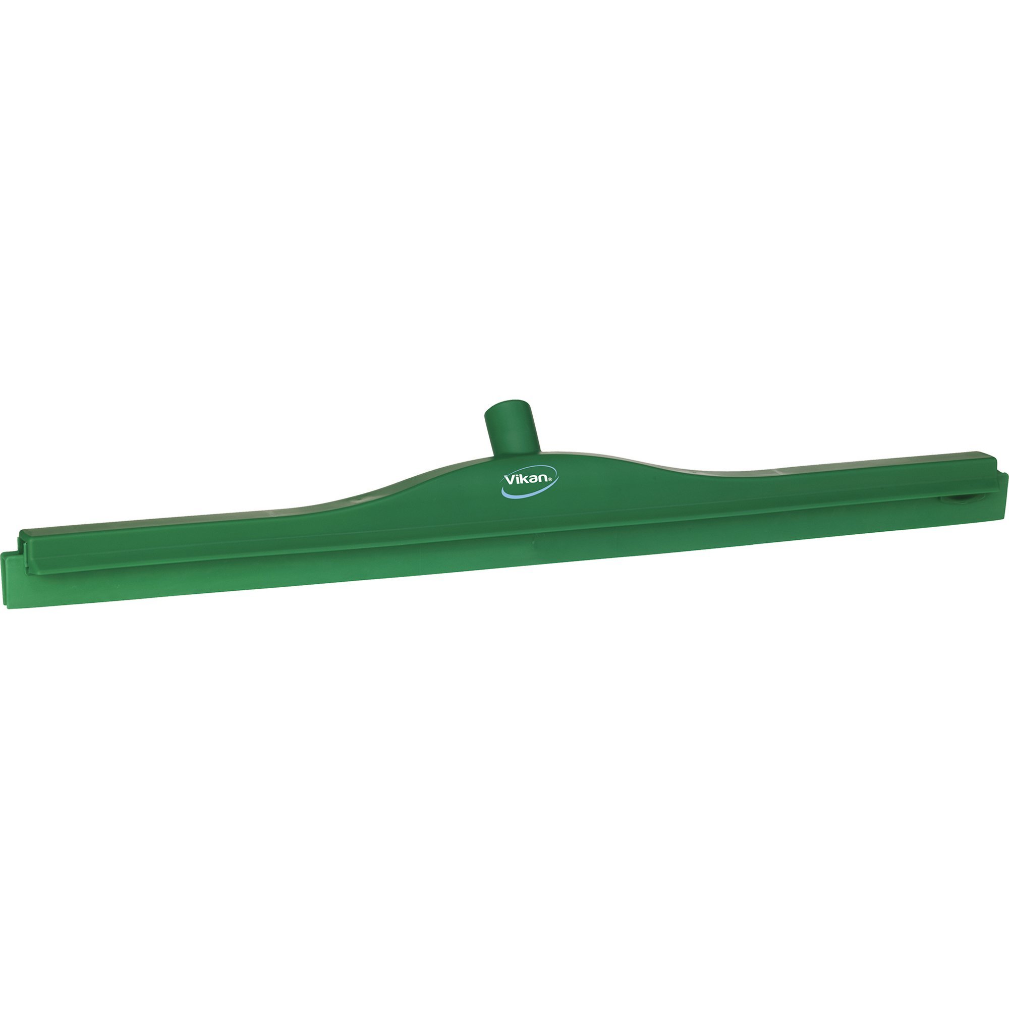 Vikan 77152 Squeegee, Ultra Hygiene, Dbl Blade, 28" PP/RB GN