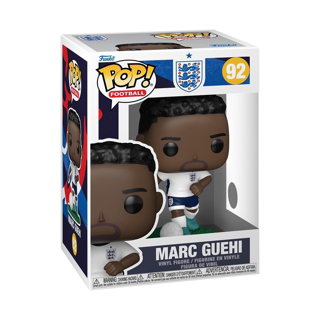 Funko POP! Football: England, Marc Guehi, Collectable Vinyl Figure, Gift Idea, Official Merchandise, Toys For Kids & Adults