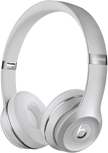 Beats Solo3 - Auriculares inalámbricos en la oreja - Plata (modelo 2024) (renovado)