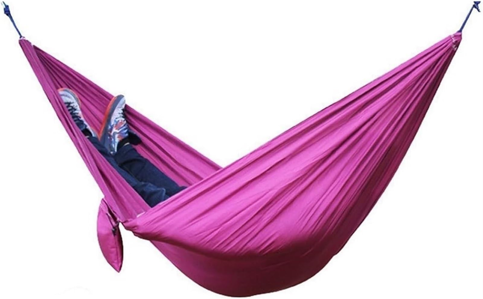 Hammock Swing Outdoor Bed Double Hammock 102x55 Inch Two Person Hammocks With 210T Nylon Parachute Portable Lightweight Easy Setup(G)