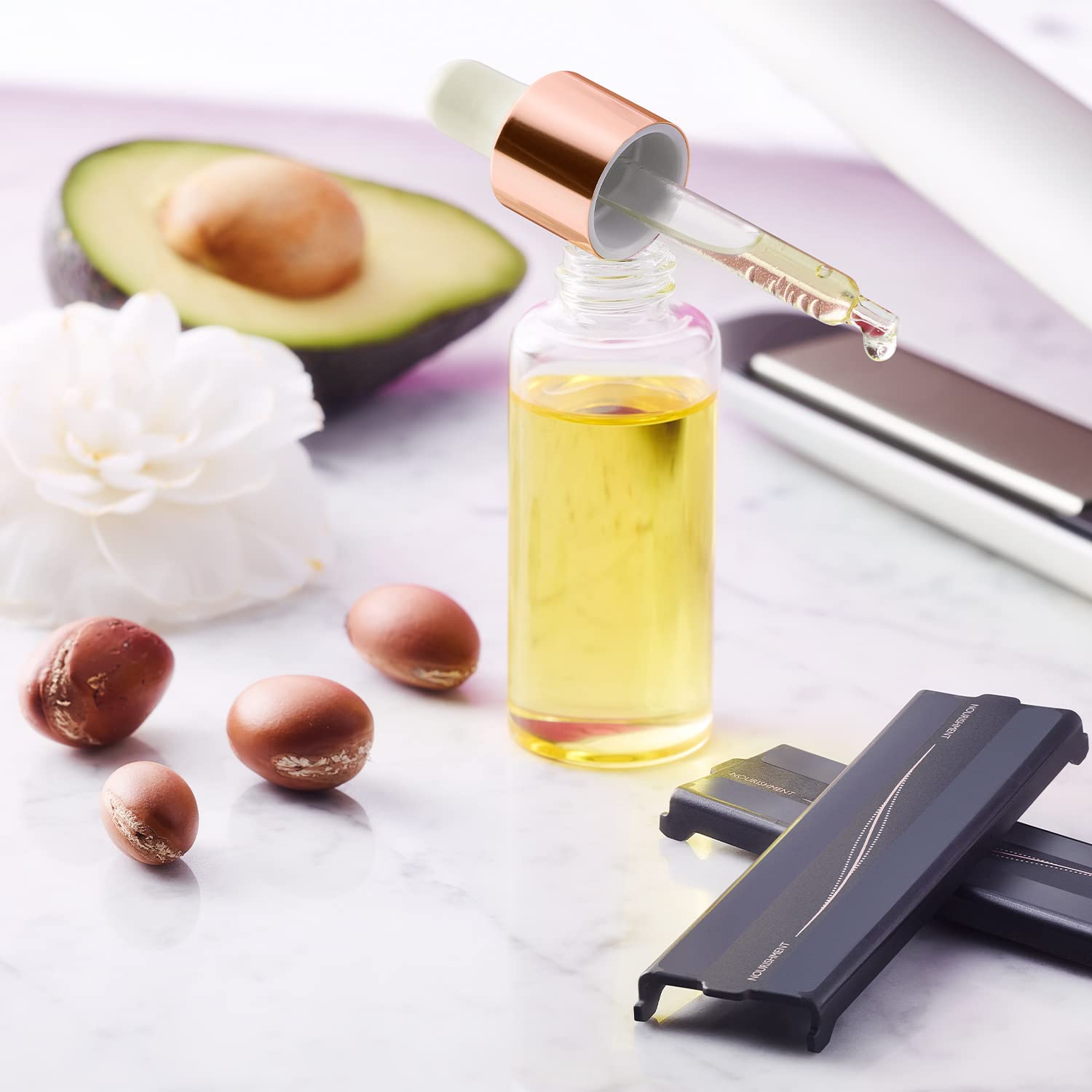 Philips Nutri Wonder - Plancha de pelo premiun para nutrir, proteger y alisar en una sola pasada