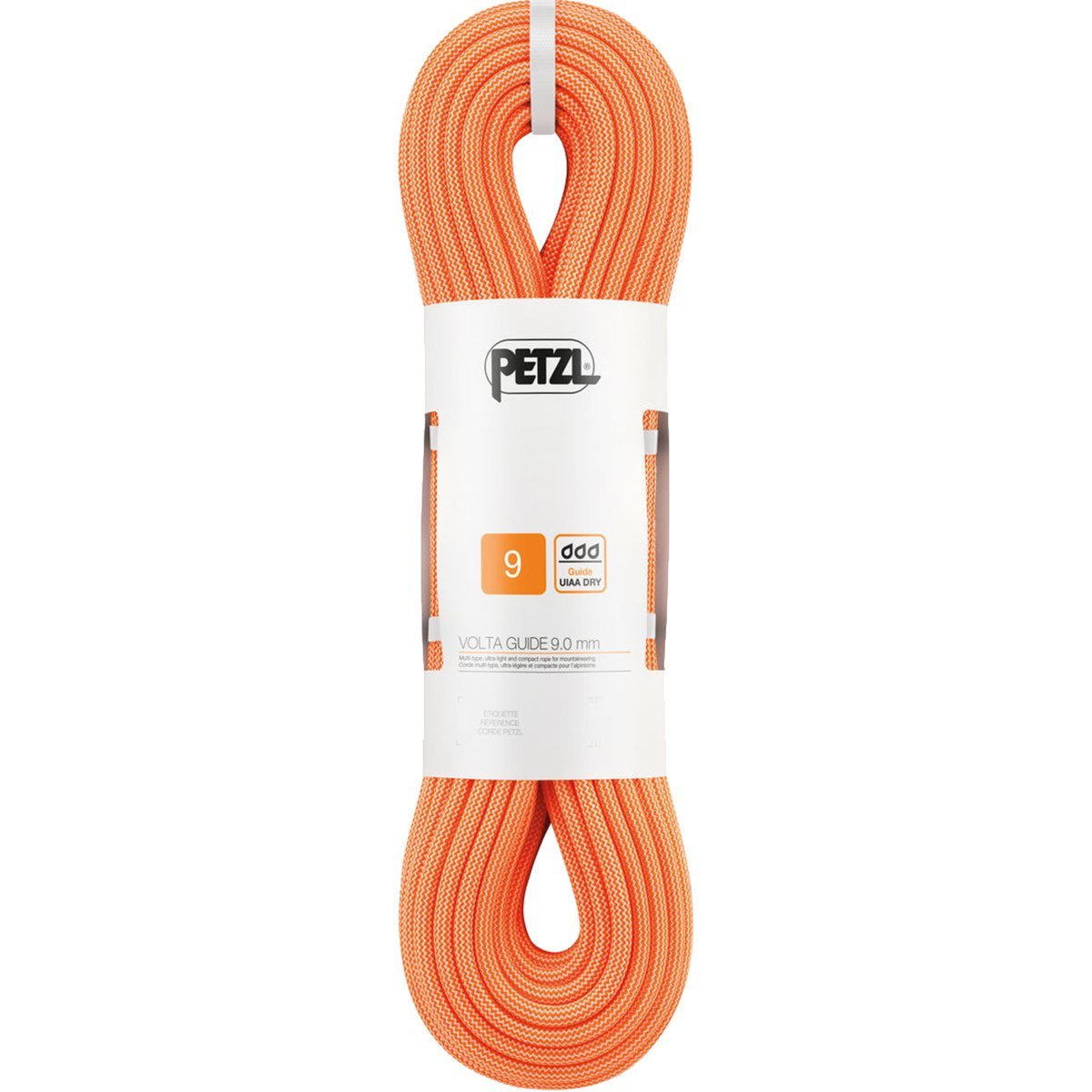 Petzl - Kletterseil Volta Guide 9,0 mm, UIAA Dry,60 m