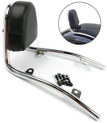 COPART Respaldo de pasajero cromado para Honda Fury VT1300CX 2010-2019 2018 2017 2016 2015