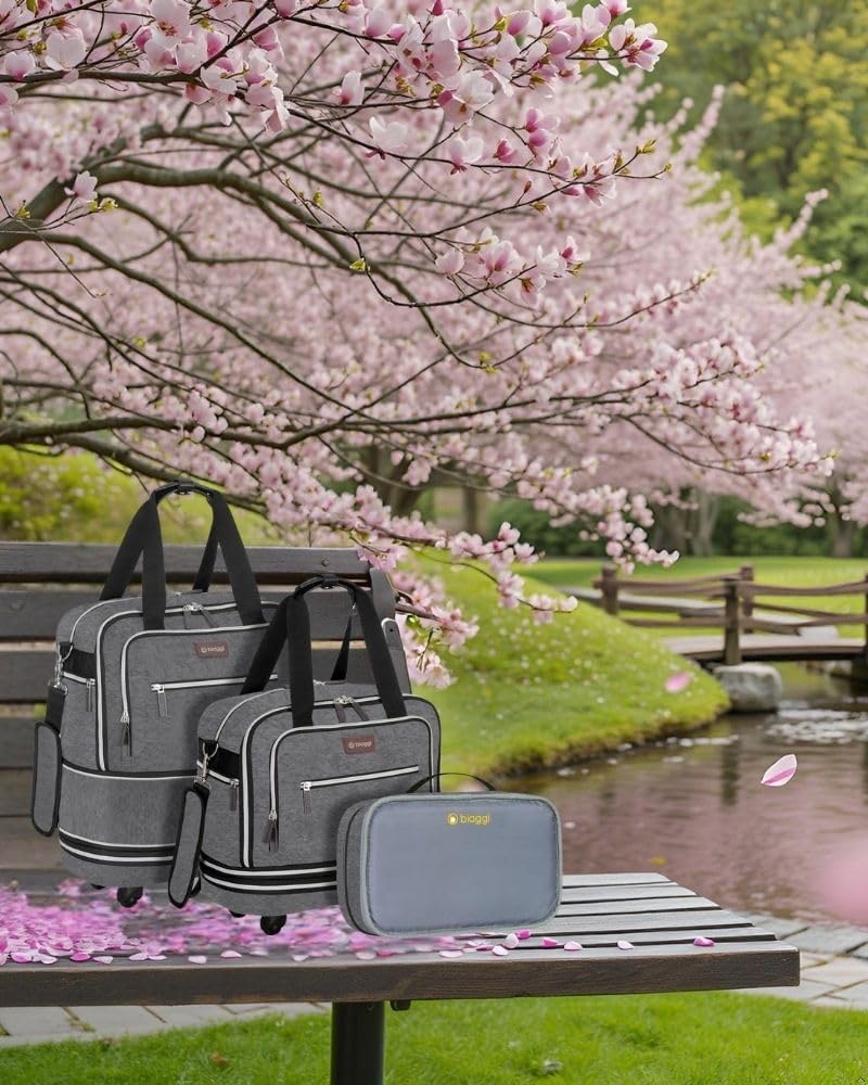 Bibiy.＊ISOGINCHAKU バッグ Biaggi Zipsak Boost! Foldable Underseat Carry-On - Lightweight