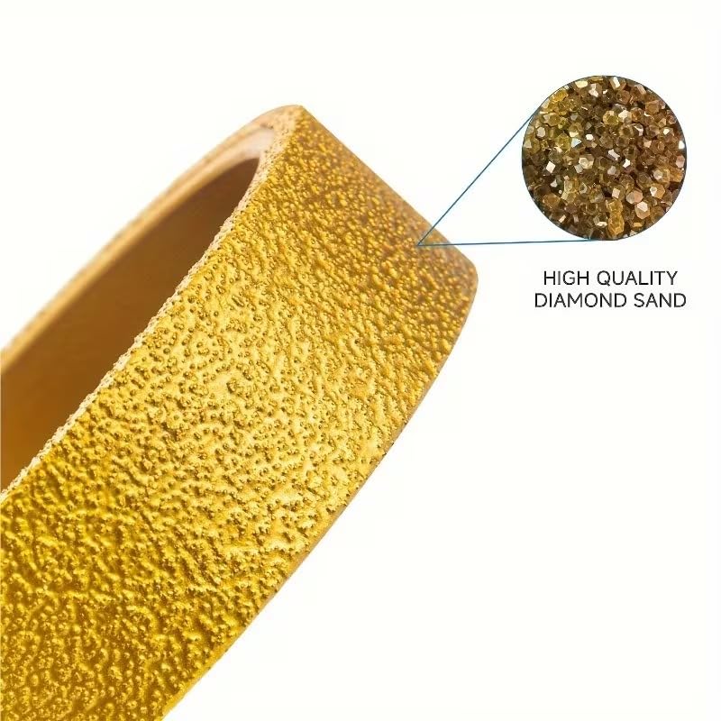 20 mm Parallel Flat Edge Diamond Grinding Wheel, Marble Edge Grinding, Stone Grinding, Granite Polishing Tool, Abrasive Wheel for Angle Grinder