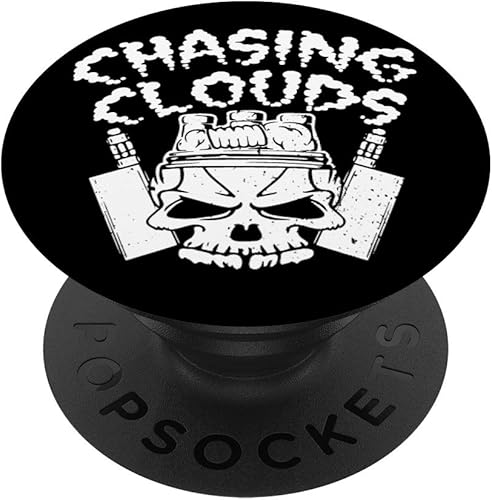 Chasing Clouds Vape - Soporte para teléfonos y tabletas, Negro