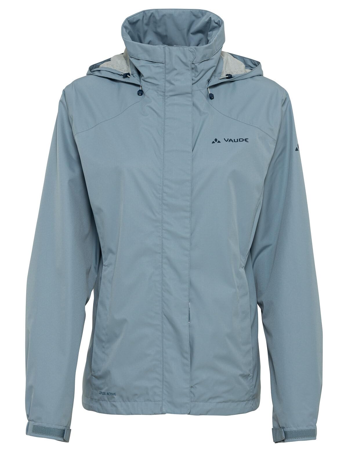 VAUDE Damen Freizeit und Regenjacke Escape Bike Light, wasser- und winddicht, atmungsaktiv, nordic blue, 44