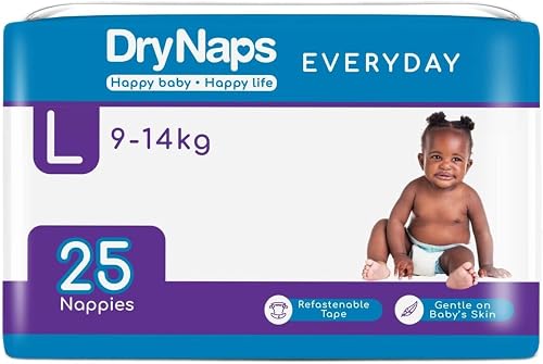 Everyday 25 Nappies, Large