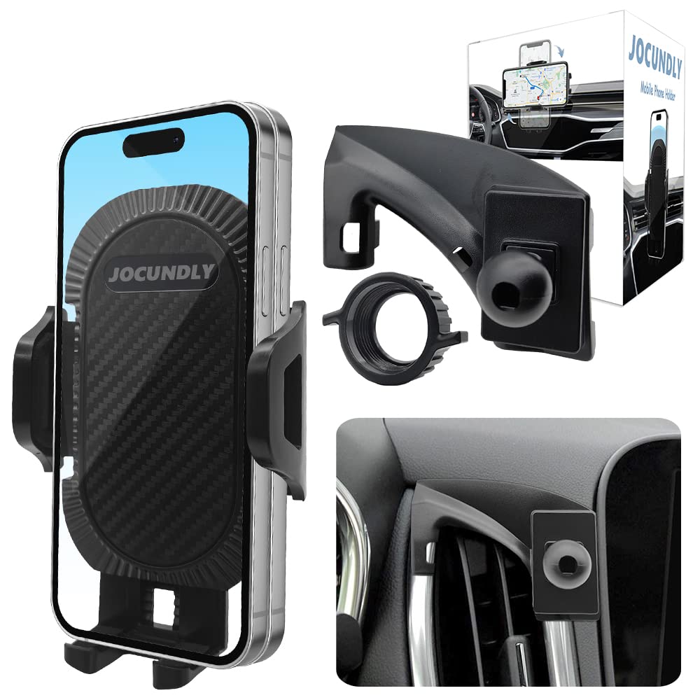 JOCUNDLY Car Phone Mount for 2018-2023 Chevrolet Equinox Chevy [Thick Case Friendly] Mobile Phone Holder Cell Navigation Bracket Air Vent Auto Accessories Cradles, All Phones