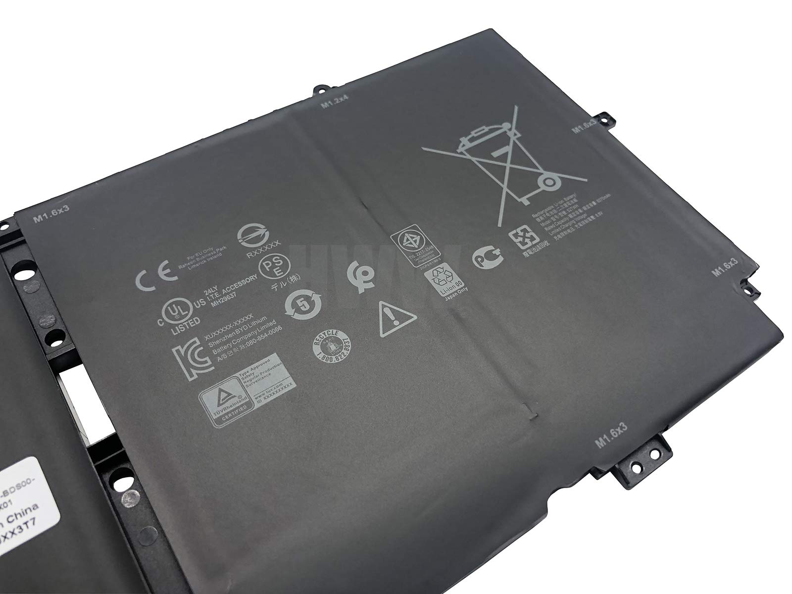 Amazon.com: HWW New 7.6V 51Wh 52TWH Battery Compatible with Dell