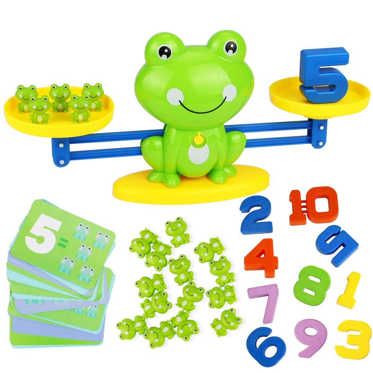 ZDQTRA Toddler Learning Math Game, STEM Montessori Counting Toys Learning Card, Fun Childrens Gift Learning Balance Skill Educational Number Toy for Kids Ages 3-5(1pcs/Multi Color) (B0DC6RXJL4) Amazon Price History, Amazon Price Tracker