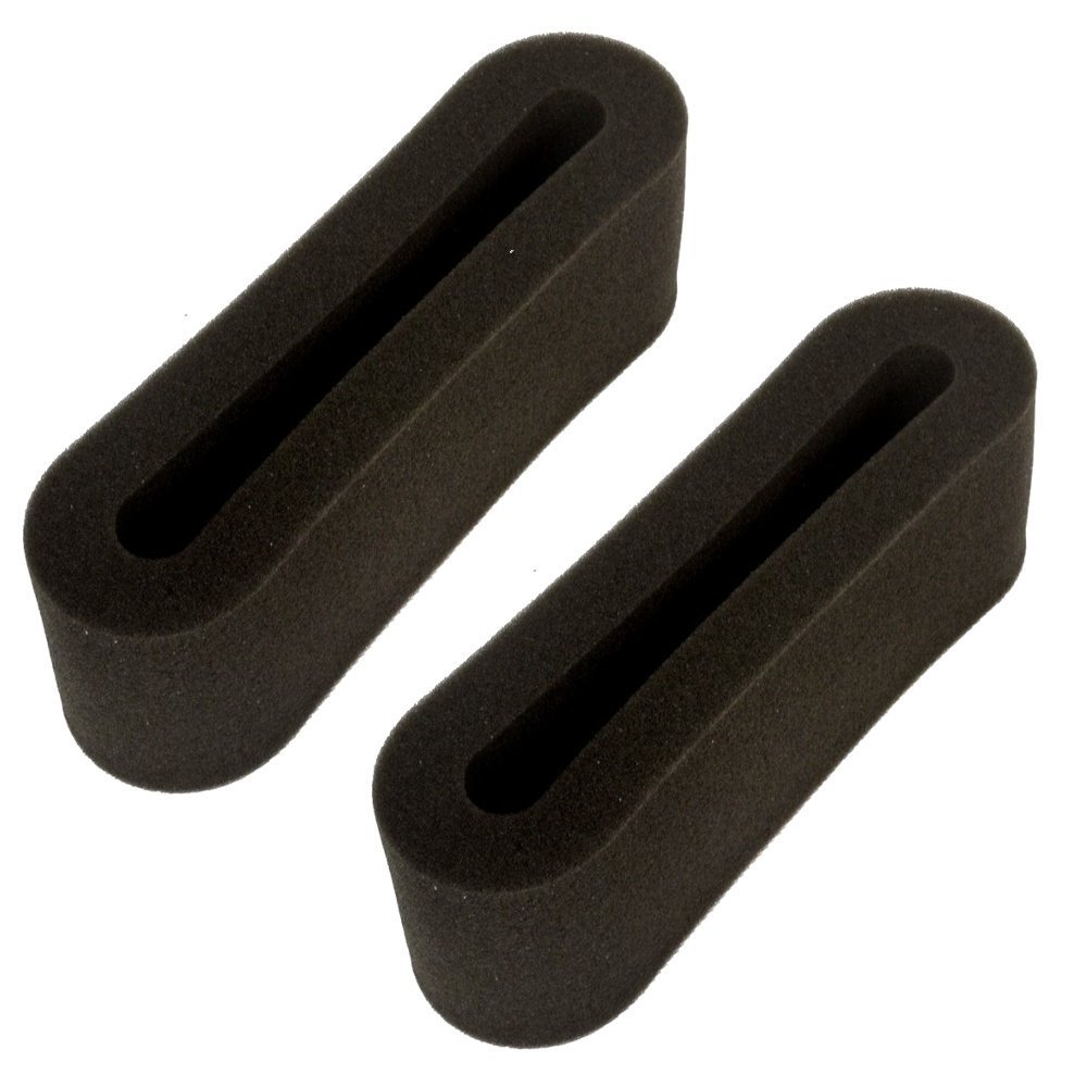 HQRP 2-Pack Washable Outer Circular Foam Filters Compatible with Bissell # 2031192, 203-1192, 203-8161, 2038161 Replacement