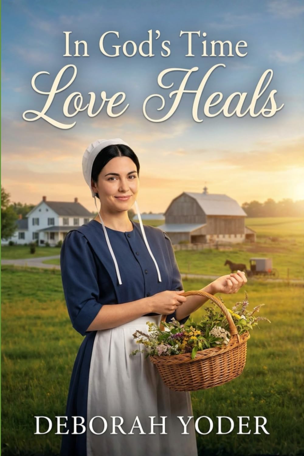 In God's Time, Love Heals: The Amish Midwife's Hope (Blessingfield Amish Hearts Series)