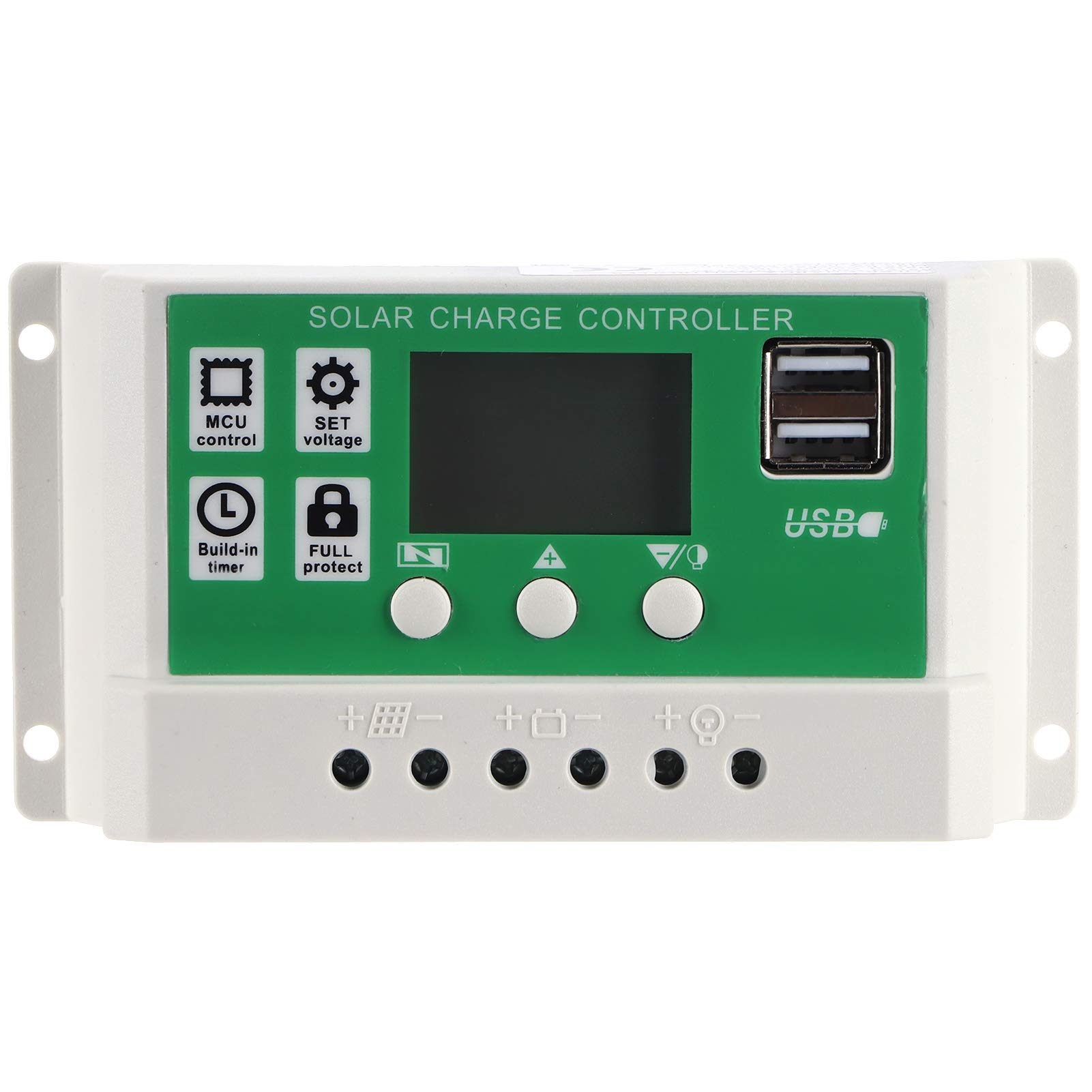 Buy Solar Charge Controller - 20A 12V 24V LCD Display MPPT Solar