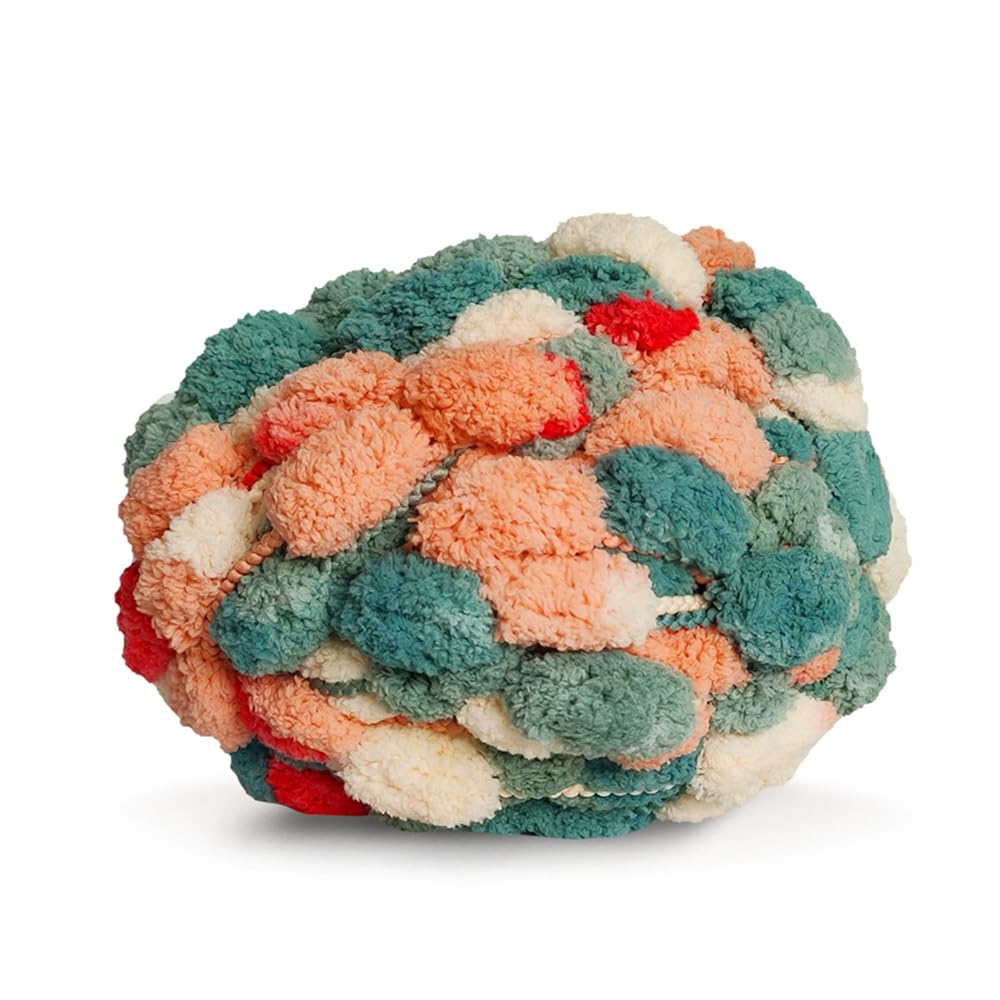 300 g weiches Garnknäuel, geeignet für Anfänger zum Stricken von Decken, Schals, Sofakissen und Fußmatten,T