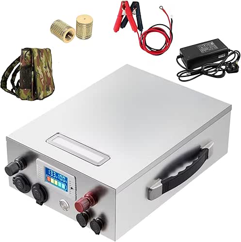 12V 50Ah 60Ah 80Ah 100Ah 140Ah LiFePO4 Battery with Charger