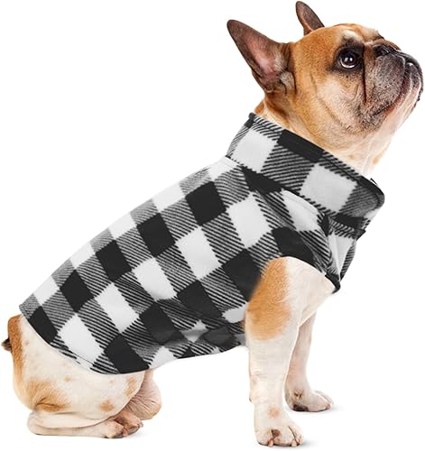 Miniatura 7 de KAMA BRIDAL Perro primavera otoño invierno abrigo perro chaleco de forro polar para perros pequeños y medianos suéter delgado para perros negros y