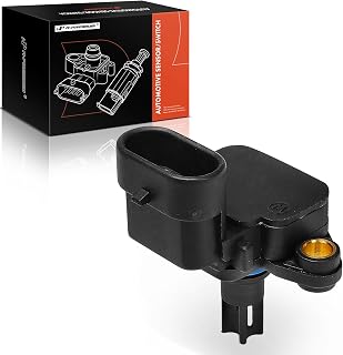 A-Premium Turbocharger Boost Pressure MAP Sensor [4 Blades] Compatible with Dodge Ram 1500 2002, Ram 2500 3500 2004-2007, 5.9L