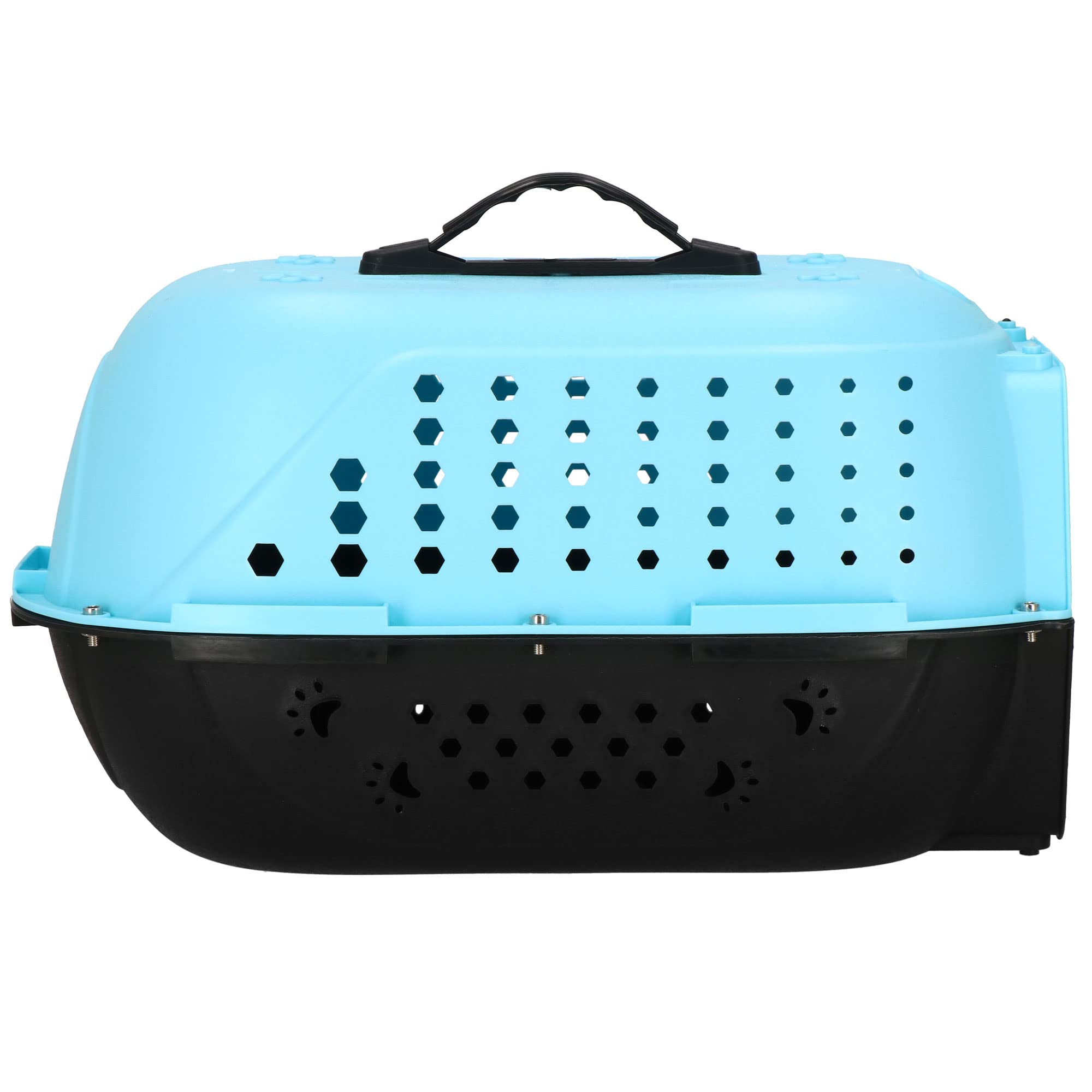 SPRINGOS Boîte de transport pour chien - 48 x 28 x 33 cm - En plastique rigide - Pour chats et chiens