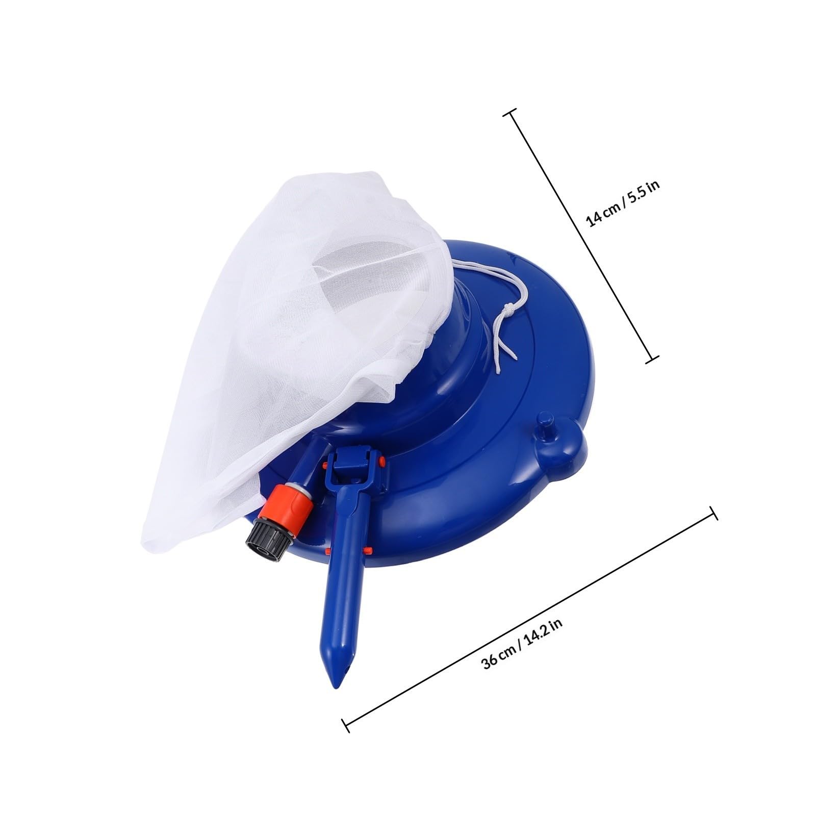 Tête D’aspiration Portable pour Piscine, Nettoyage Sous-marin Léger