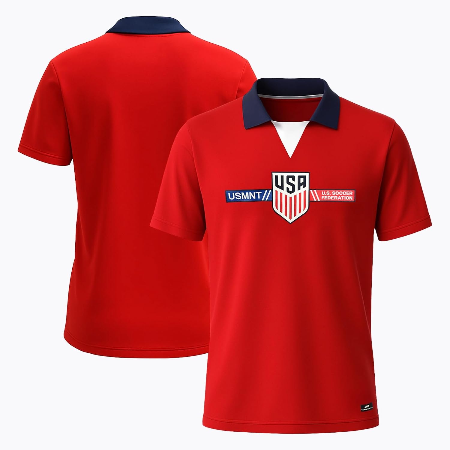 Icon Sports Officially Licensed US Soccer Federation Game Day Shirt - Unisex Adult - Image 2