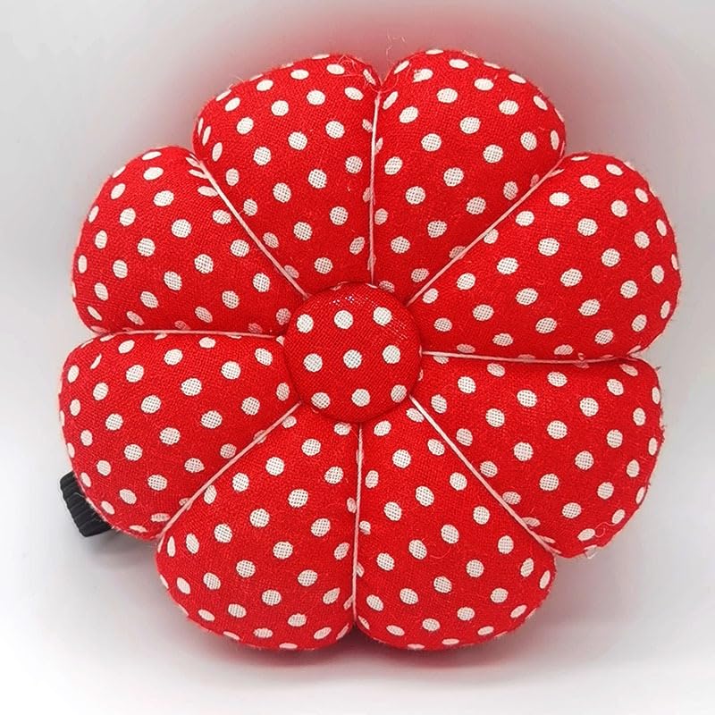 Pin de calabaza for cojín, herramienta alfiletero tela, almacenamiento agujas coser DIY, práctico accesorio costura con aguja muñeca impresa, 2 uds Para BisuteríA Bordado Y Bricolaj(002)