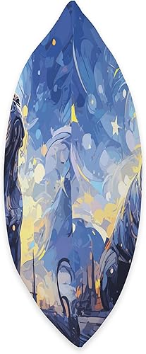 Miniatura 2 de American Bully Starry Night For Dog Lovers American Bully Starry Night Mom Dog Dad - Almohada de 16 x 16 pulgadas, multicolor