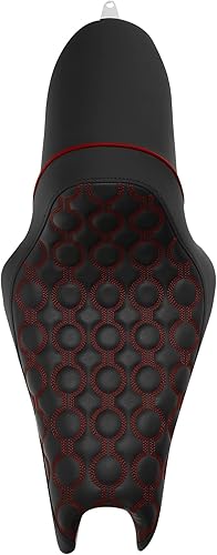 Miniatura 7 de TCT-MOTORPARTS Asiento de conductor y pasajero de 2 asientos para Harley Sportster Iron XL883 XL1200 Forty Eight Seventy Two Roadster Custom