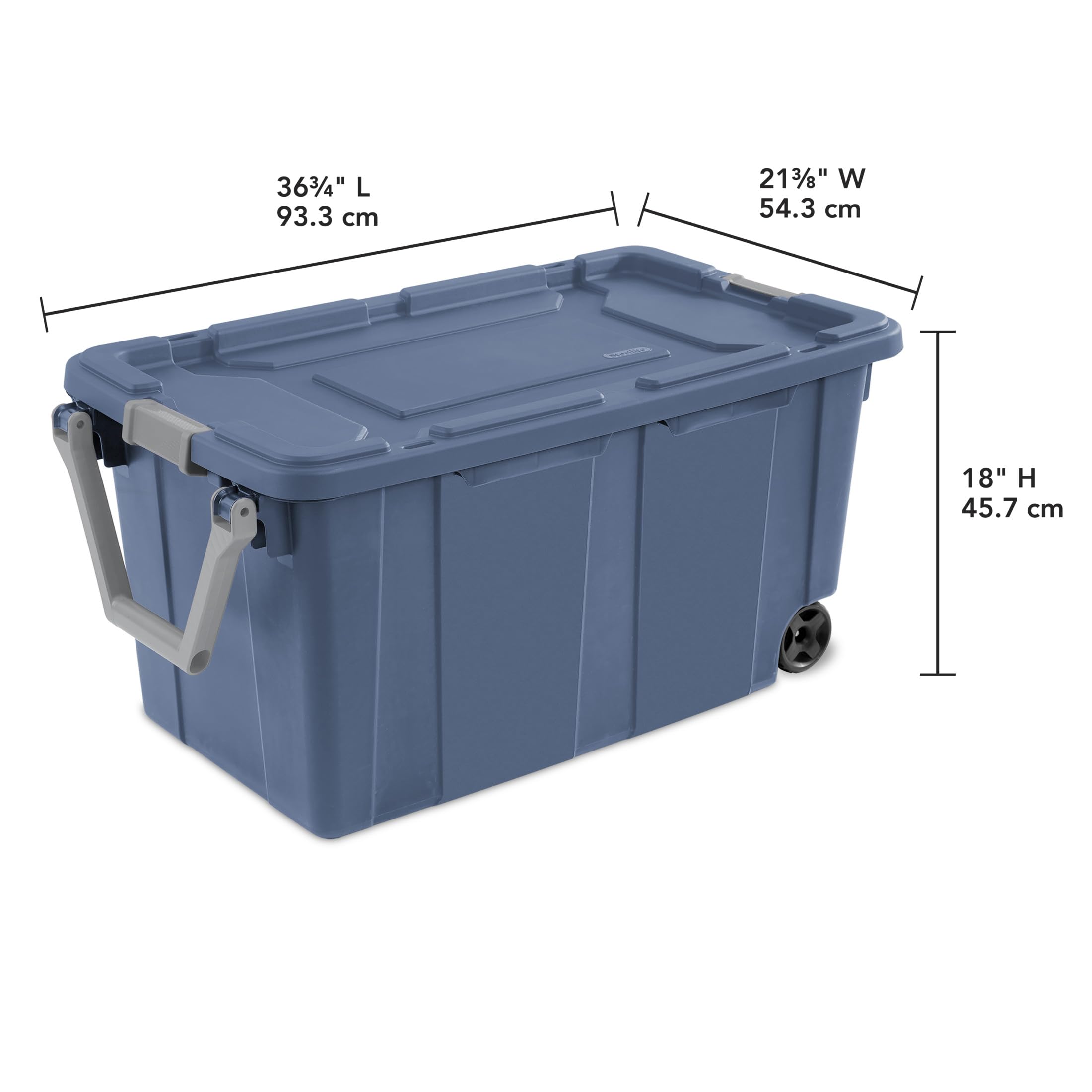 【新品】RAIN OR SHINE SOFT CONTANER L 40L Amazon.com: 40 Gallon Wheeled Industrial Tote Plastic Adult