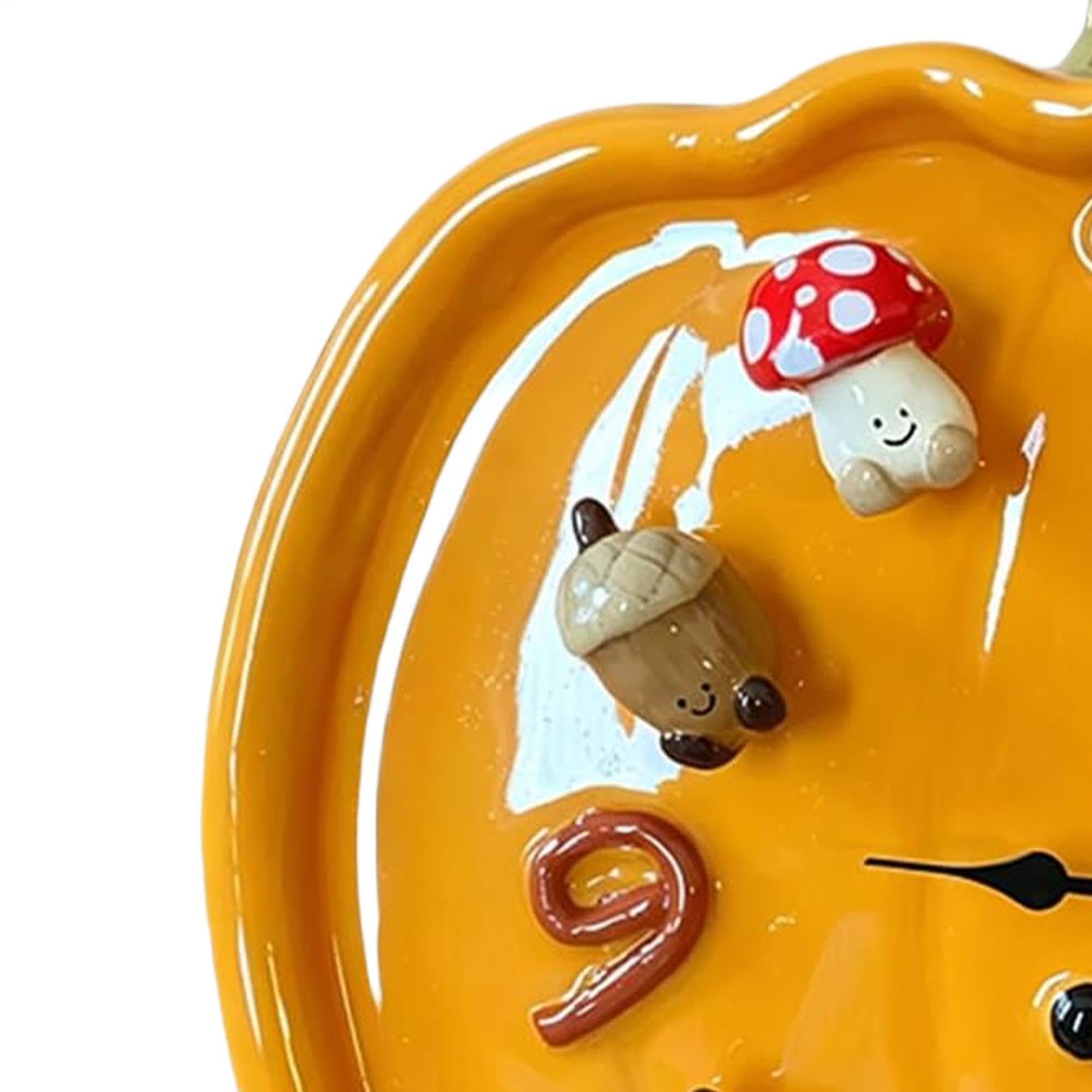 Genérico Reloj de Pared Magnético Decoración Otoñal de Resina Magnética