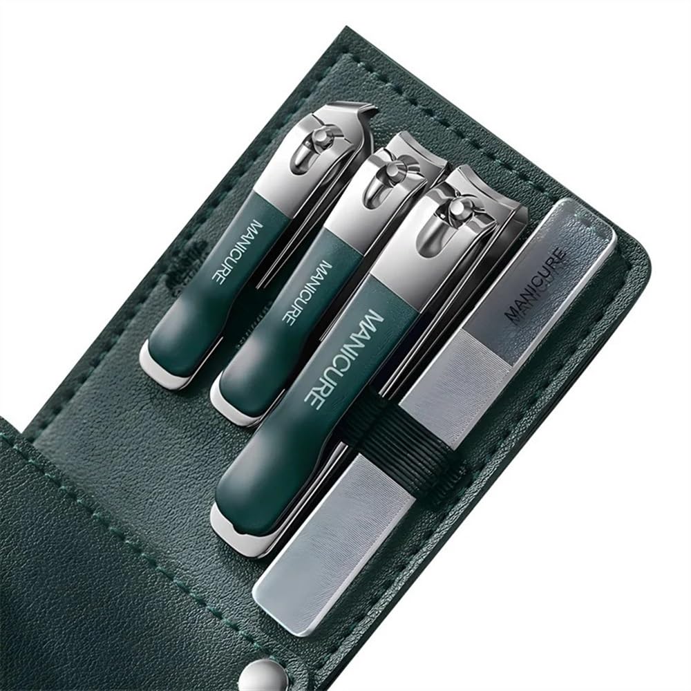 Manicure, Kit Pedicure, 4pcs Kit In Acciaio Inox Pedicure Cura Strumenti Nuovo Manicure Set Per Le Donne Degli Uomini Tagliaunghie Professionali