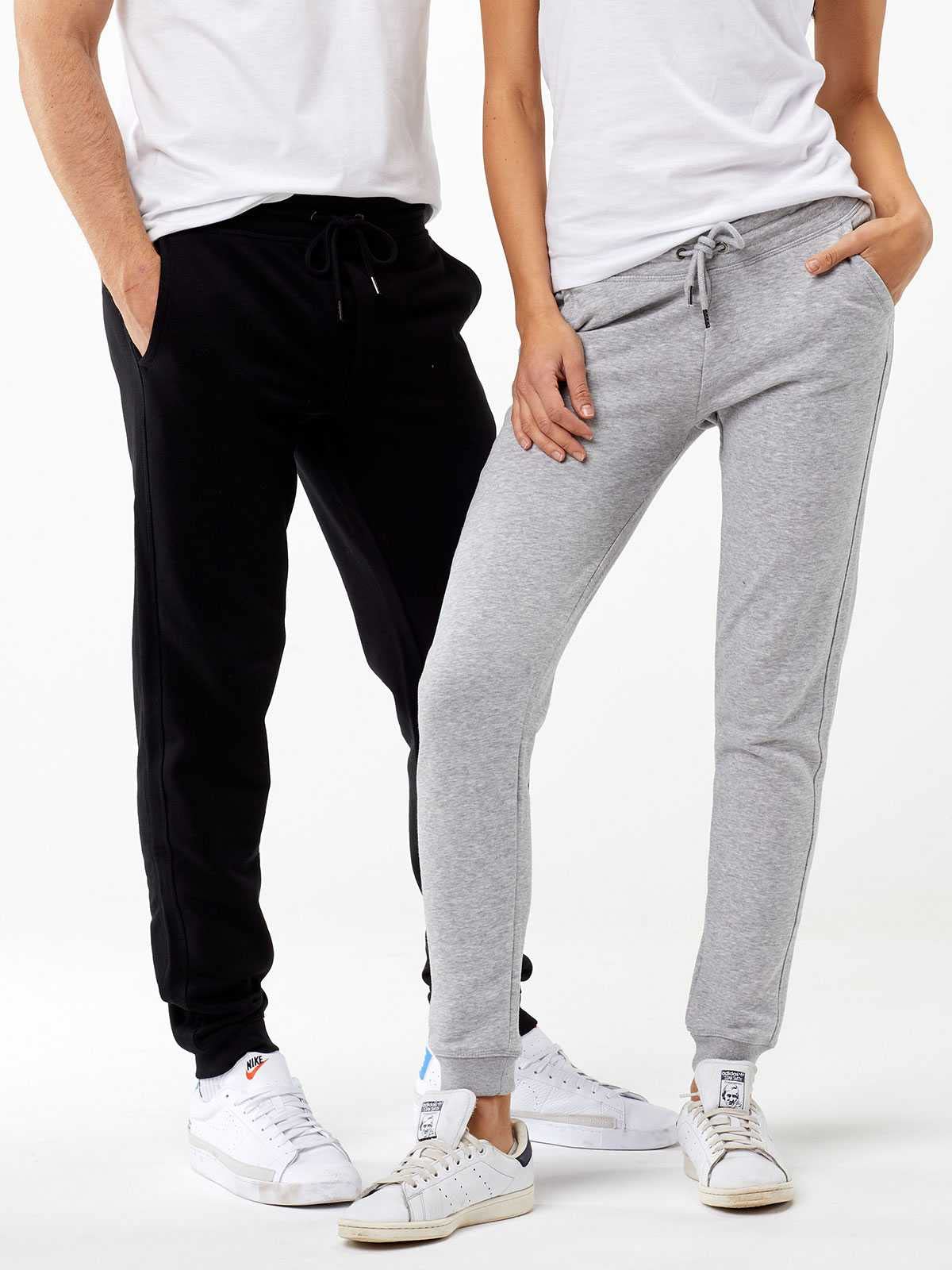 CHEMAGLIETTE! Pantaloni Tuta Donna - Sportivi per Palestra Running Calcio Jogging, Pantalone Cotone,Non Felpati Internamente con Tasche, Fondo Stretto in Costina Jogpants
