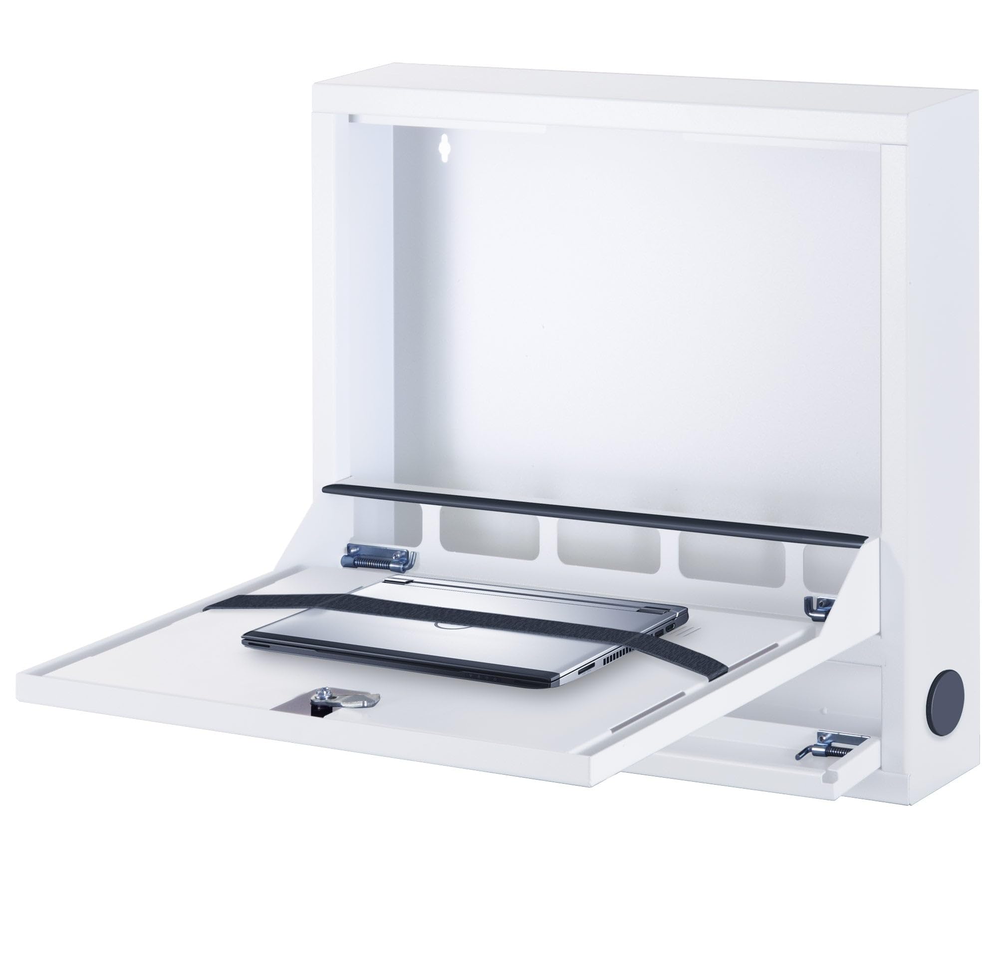Techly Professional 105063 Box di Sicurezza per Notebook e Accessori per LIM Basic Bianco RAL 9016 Bianco