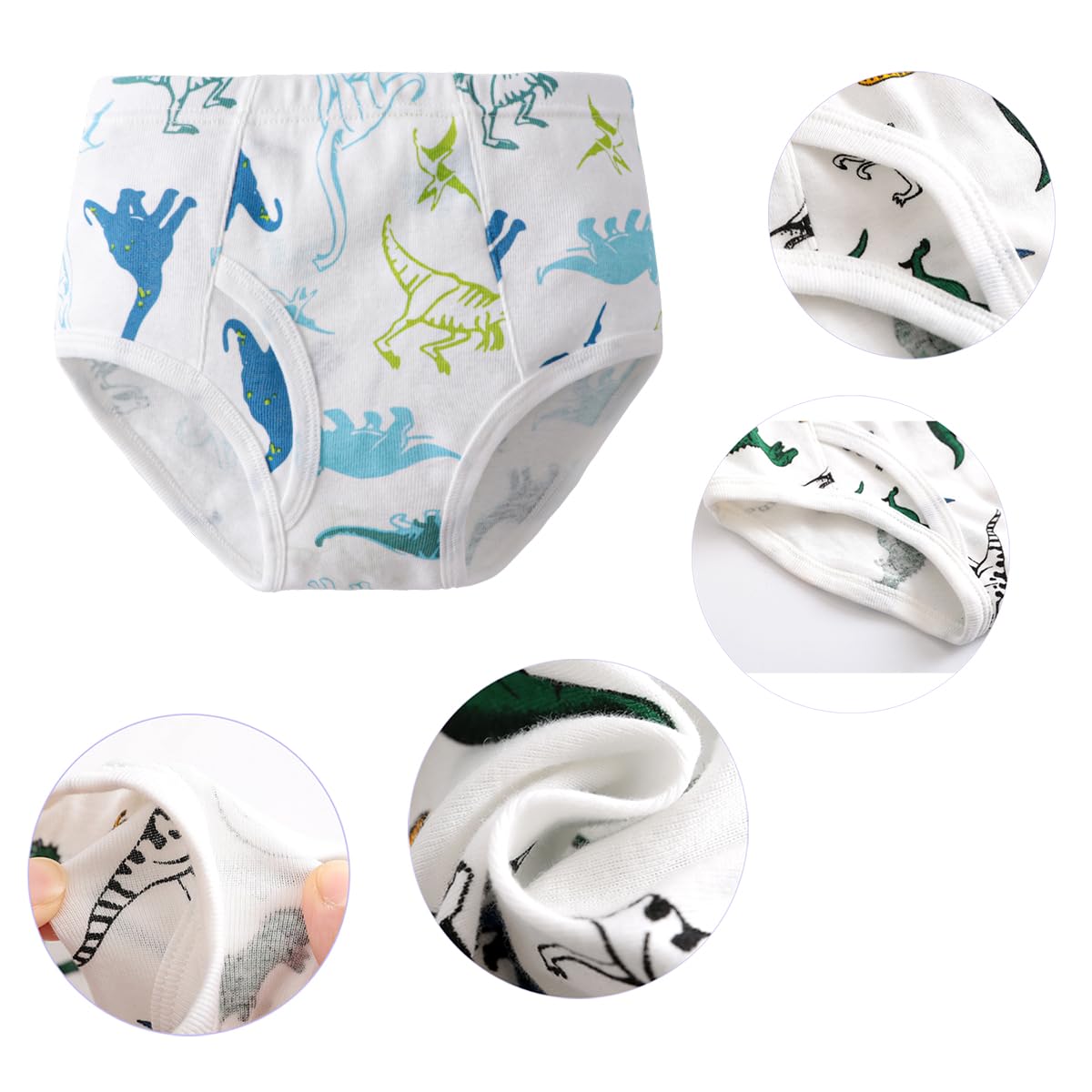 Slips sous-Vêtements Pur Coton Garçons Lot de 12 Slip Enfant