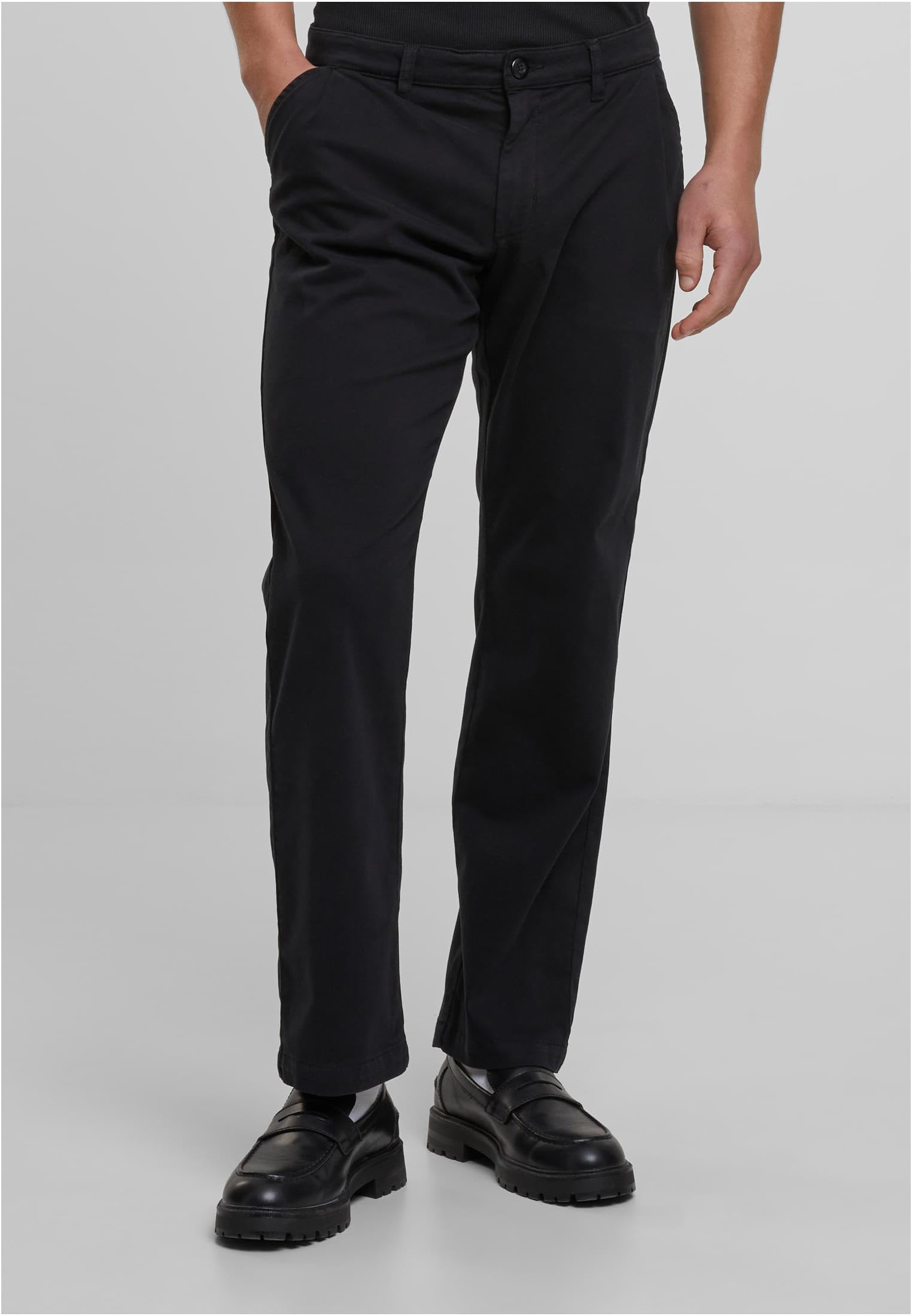 Urban Classics Tb7689-pleated Twill Pants - Spodnie Mężczyźni