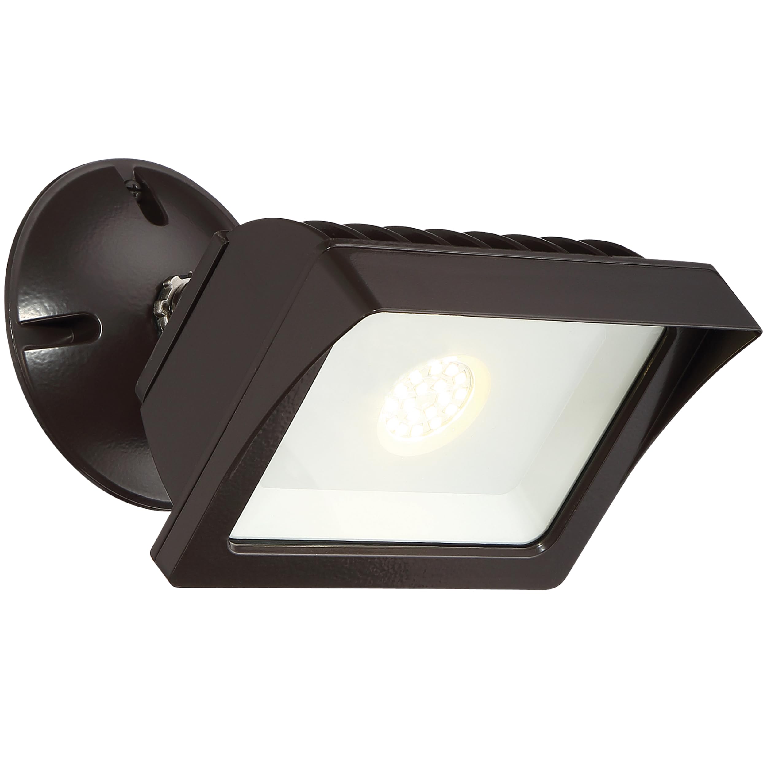 Designers Fountain FL2016N40-48 Integrated Led Adjustable Single-Head Bronze Outdoor Flood Light, 1775 lm, 4000K
