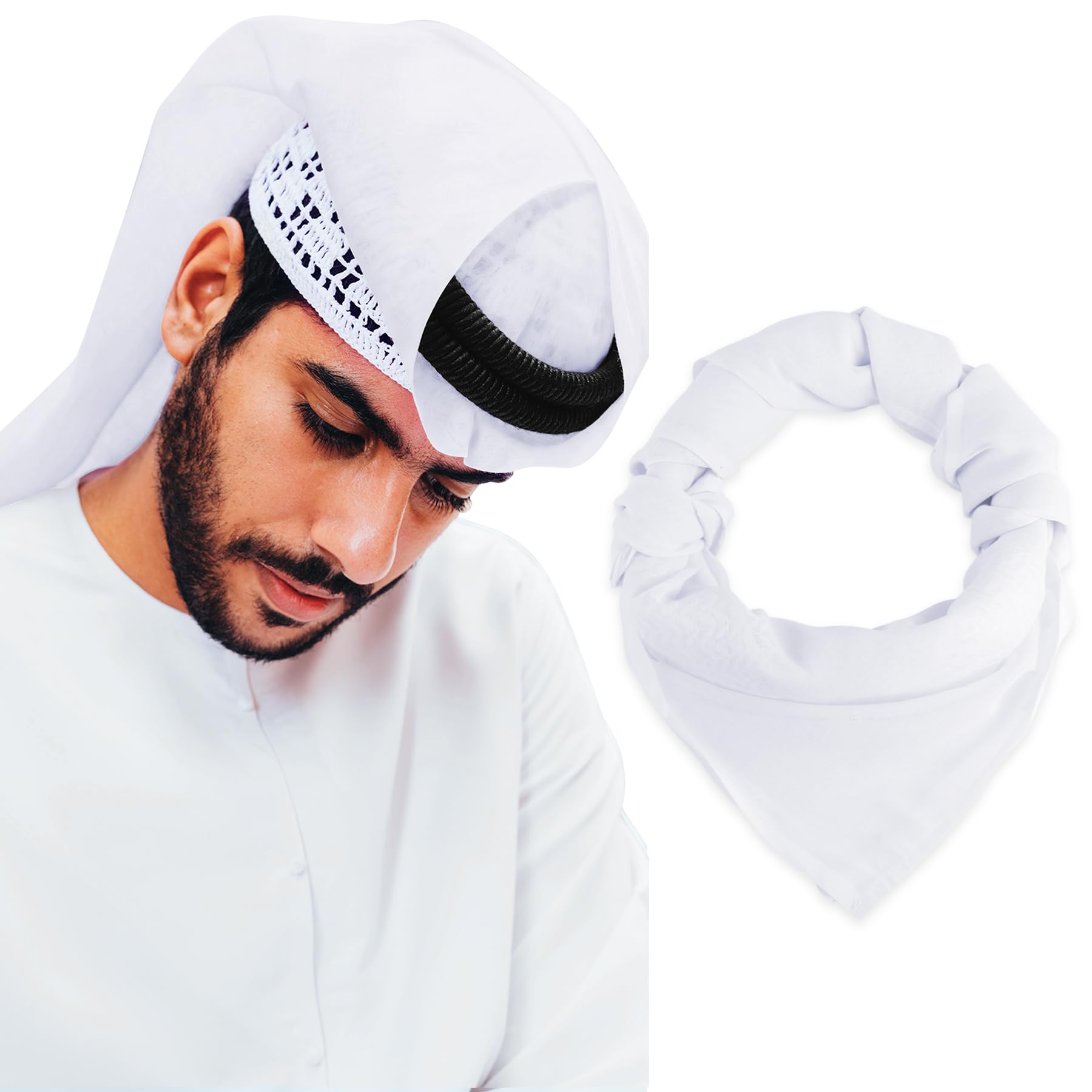 Keffiyeh Shemagh Arab Head Scarf Turban Head Wrap