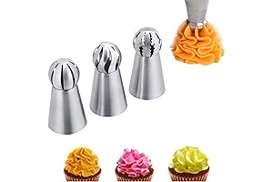Trio of Piping Tips: Cake Decorating Elevated