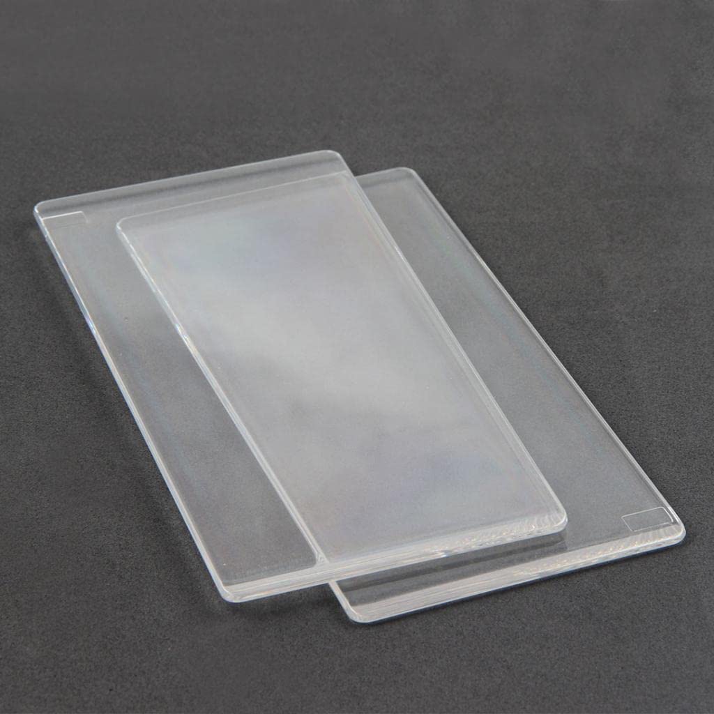 2 piastre di ricambio per fustellatrice da 4 mm per fustellatura, per uso fai da te, per scrapbooking