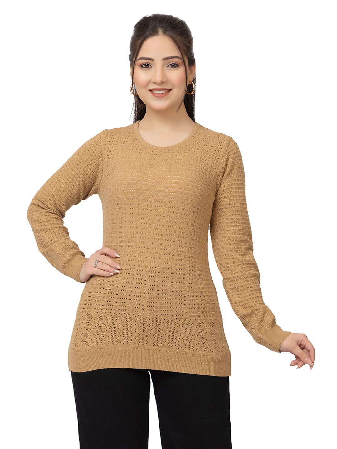 lasoon Women's Winter Knit Top-picture-14