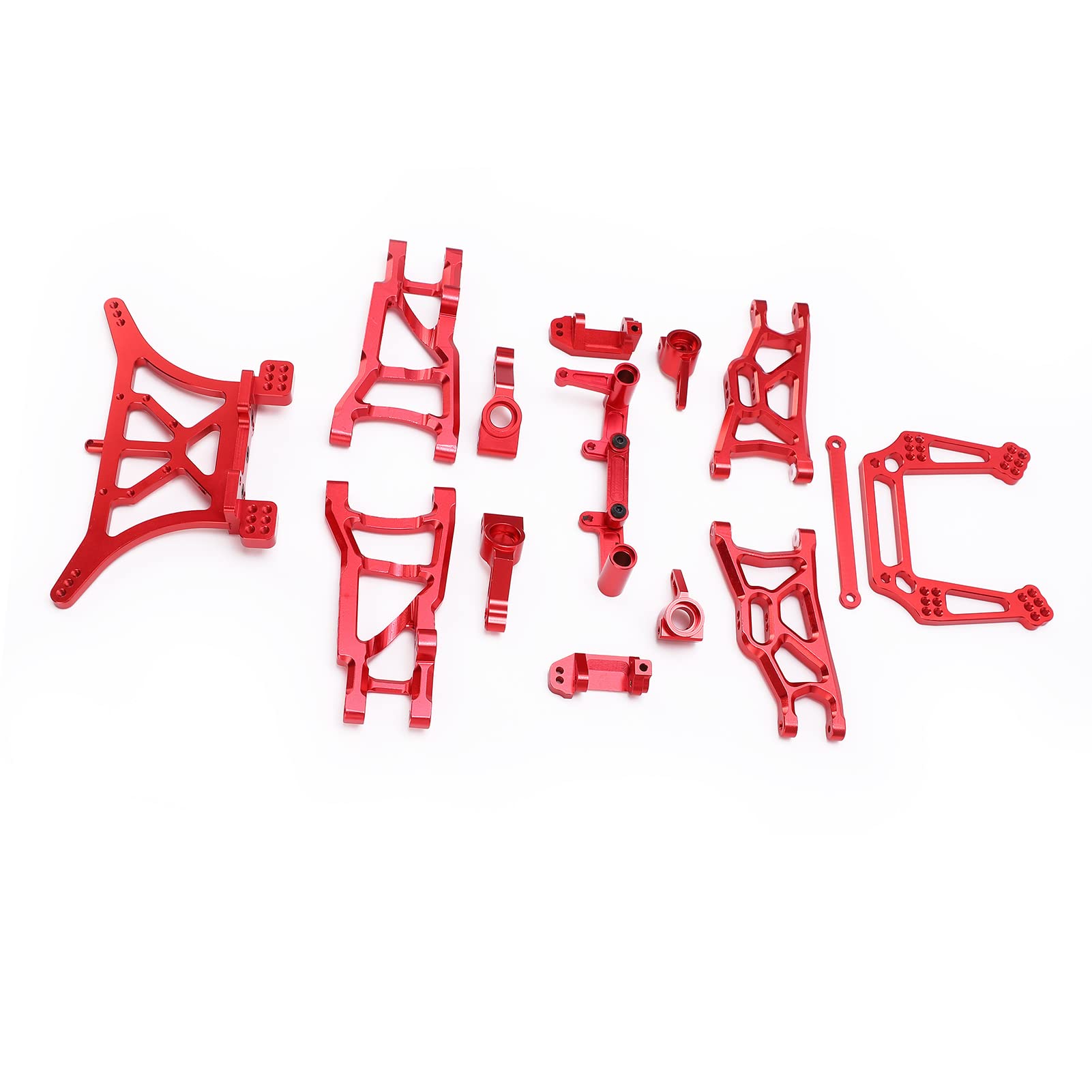 Metalowy Zestaw Upgrade do RC Car, Aluminum Alloy Steering Cup i