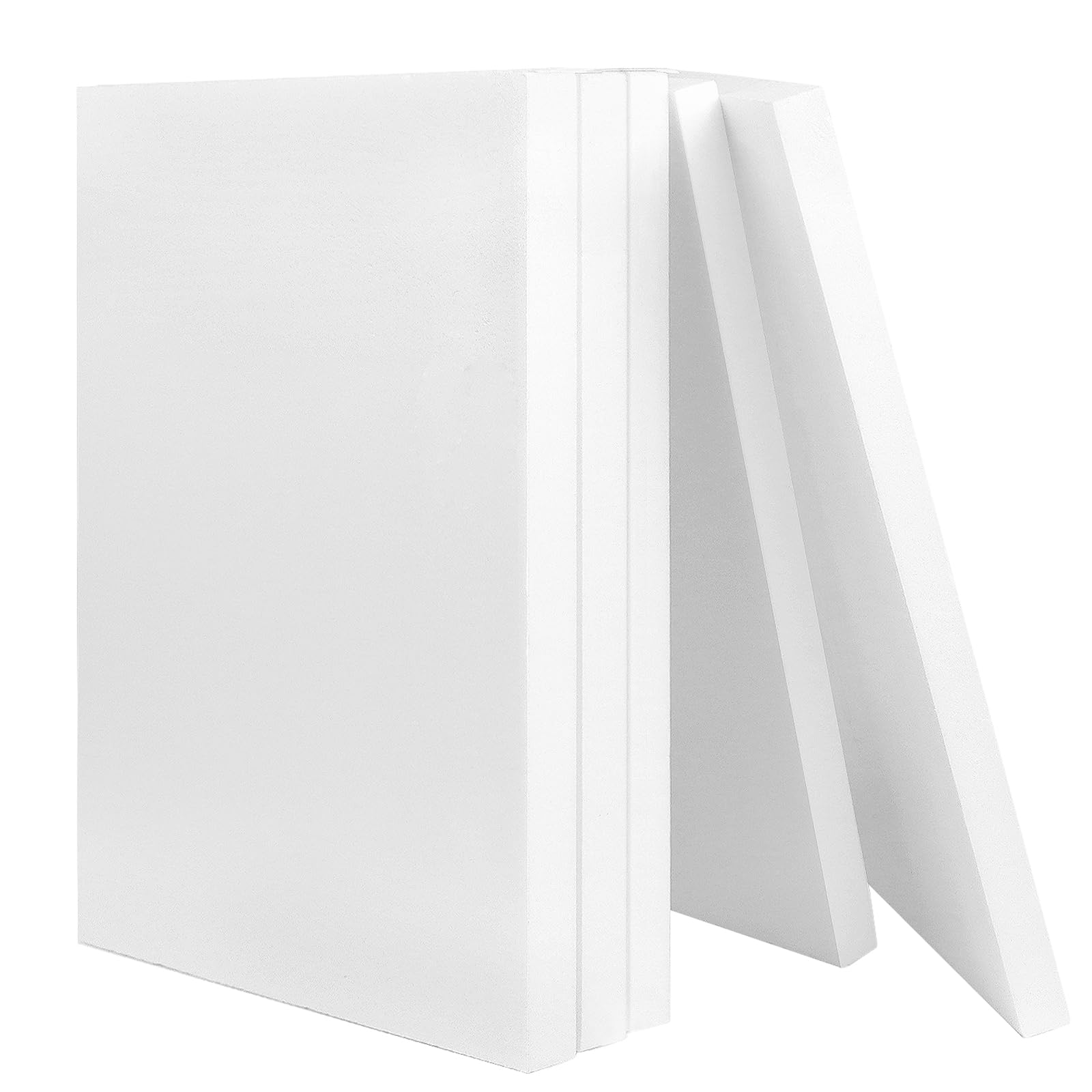5 bloques de espuma rectangulares de alta densidad de 40 x 30 x 2 cm, espuma para manualidades, modelado, arquitectura, escultura