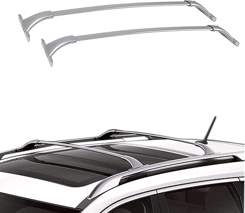 CARMOCAR Barras transversales de repuesto para Nissan Rogue 2014 2015 2016 2017 2018 2019, estilo de fábrica, barras de techo de carga superior -