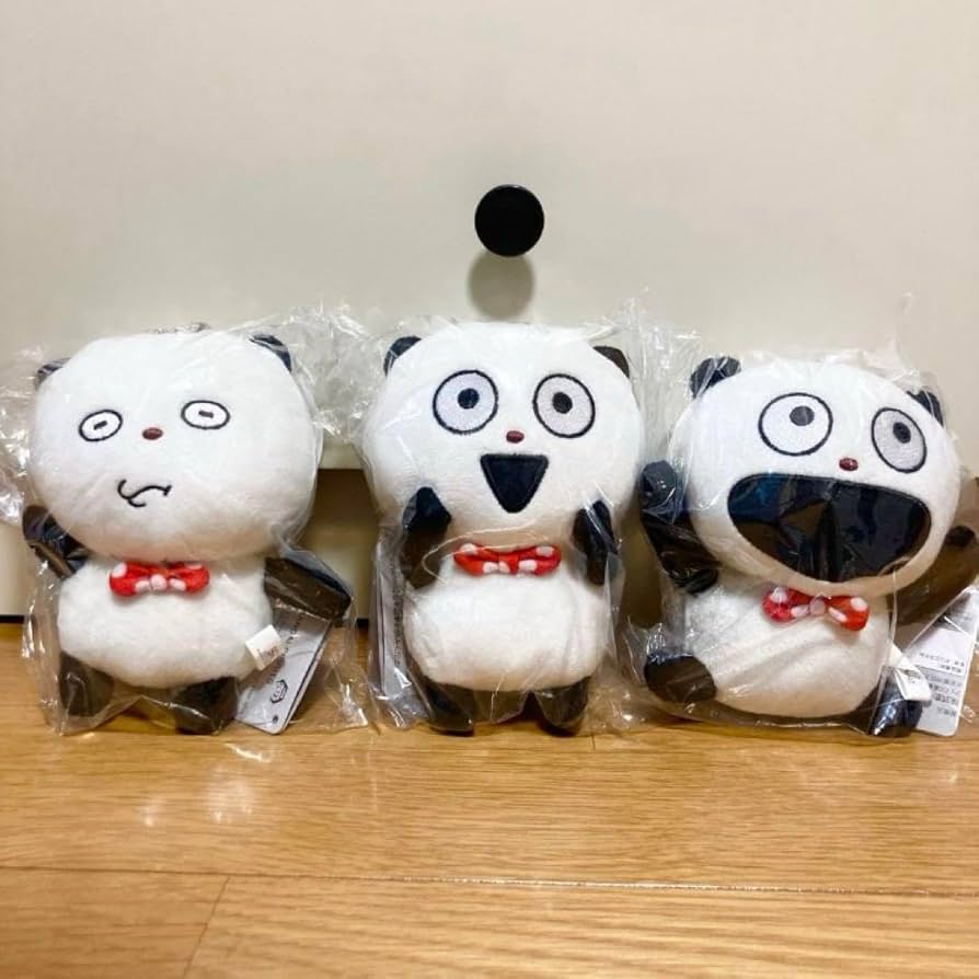 ごきげんぱんだ　カバンに付けれる　ぱわあぷぷ　ぬいぐるみ　ごきげんあんばい にしむらゆうじ作品 カバンに付けられるぱわあぷぷぬいぐるみ